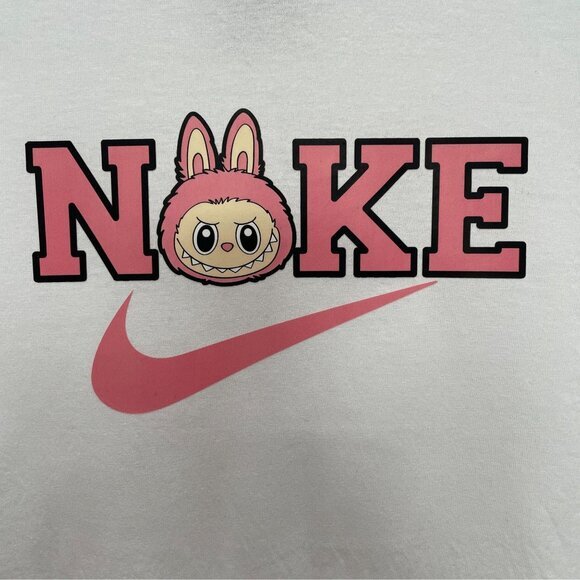 Labubu Noke Parody Anime Bunny Graphic Tee Streetwear Kawaii‎ Shirt NWOT - Picture 4 of 6